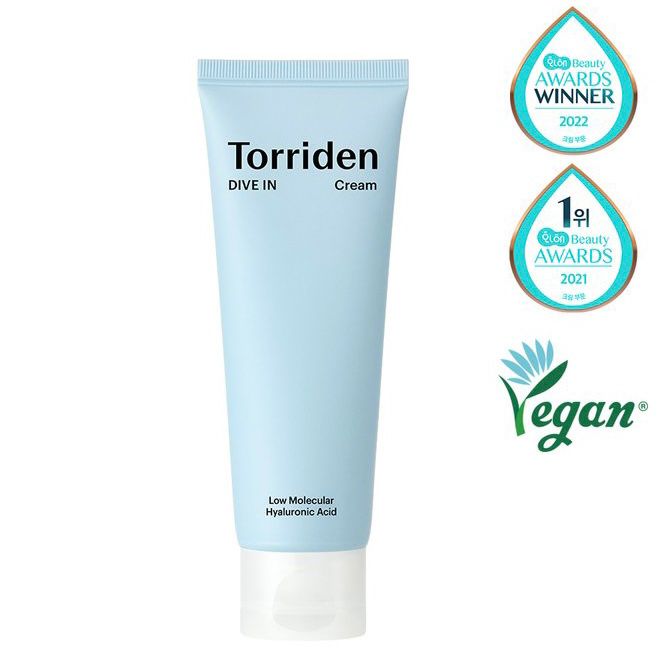 【限定優惠】Torriden Dive-In Low Molecule Hyaluronic Acid Cream 低分子透明質酸保濕面霜 80ml (預計5月尾至6月初到貨)